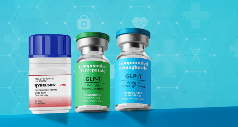 GLP-1 Medication Bottles on glp.nawp.us