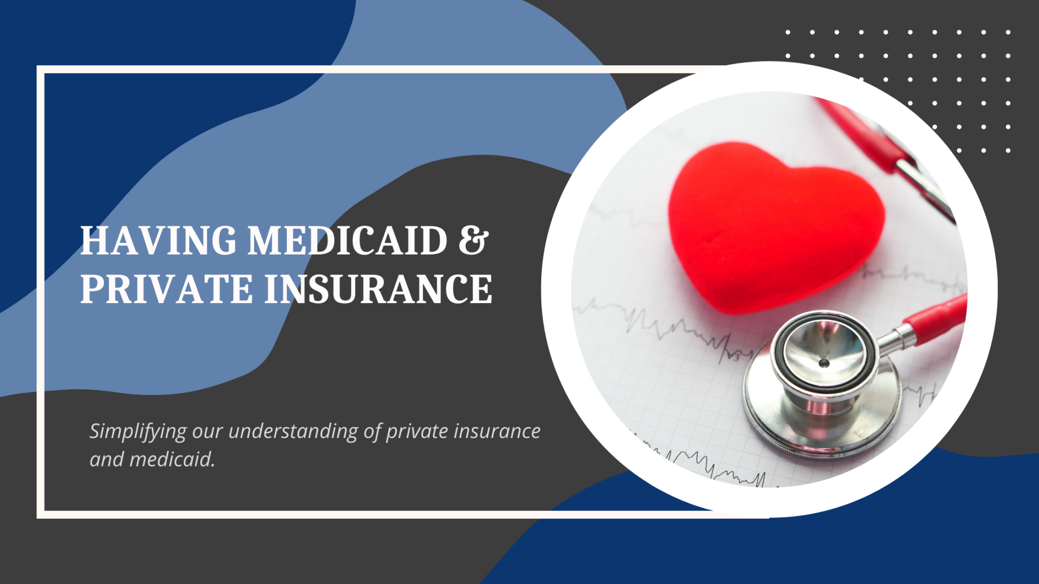 Having Medicaid and Private Insurance