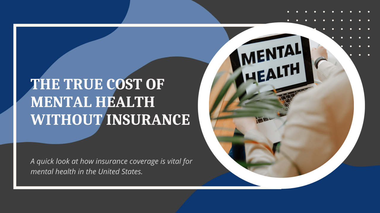 The Cost Of Mental Health Without Insurance - Enrollment First, Inc.